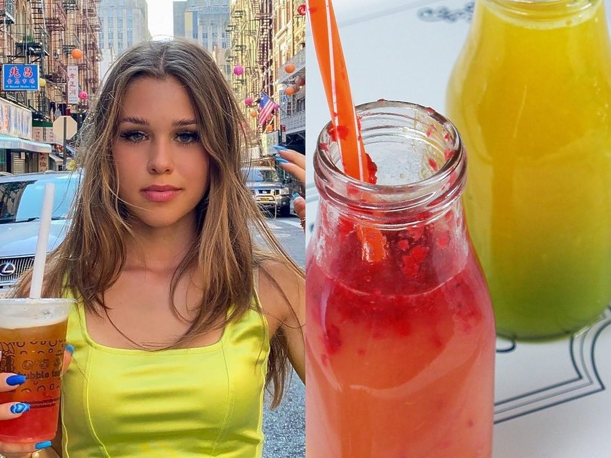 19-letnia TikTokerka promuje niezdrową dietę sokową. Dietetycy ostrzegają: „To powoduje zaburzenia odżywiania"