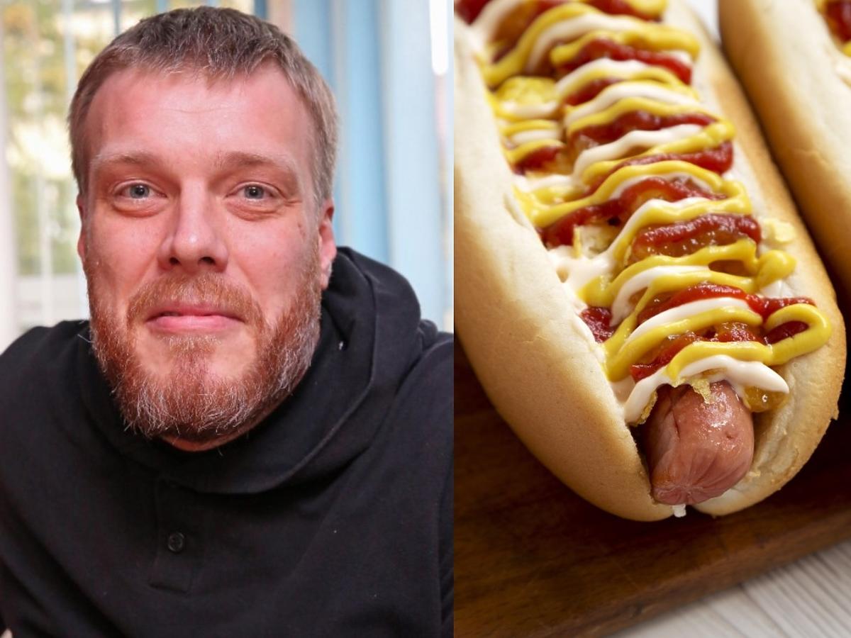 Adrian Zandberg je wegańskie hot dogi z Orlenu. Eksperci kłócą się o skład wege kiełbaski