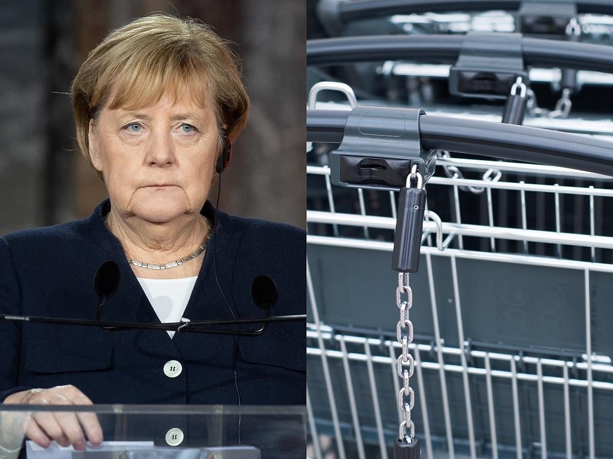 Angela Merkel okradziona podczas zakupów w sklepie spożywczym w Berlinie. Był z nią ochroniarz