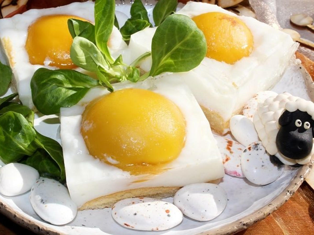ciasto jajko sadzone