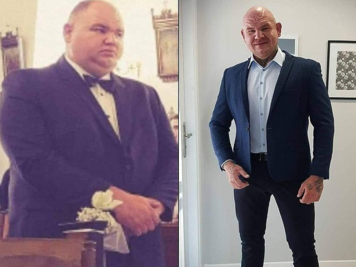 Fit Dzik ważył ponad 200 kg. Schudł połowę i teraz motywuje innych: byłem otyły, schorowany i zrezygnowany