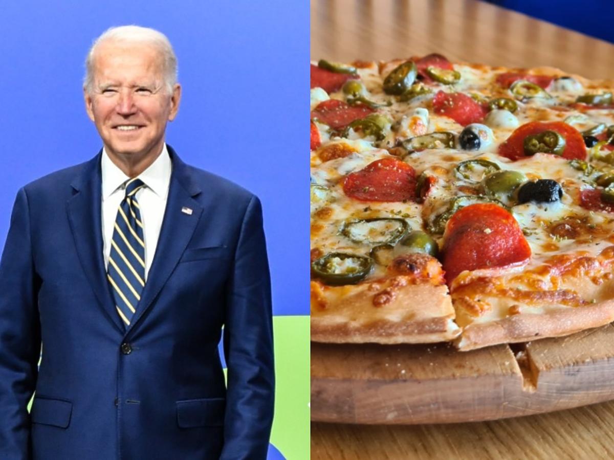 Joe Biden lubi ma już swoją pizzę i lody. Dlaczego lubimy oglądać polityków jedzących podczas wizyt?
