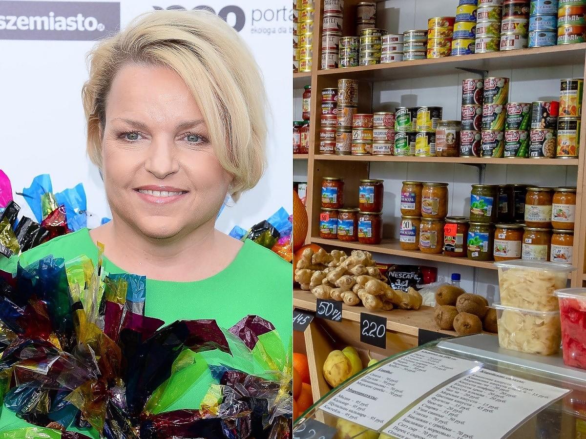 Katarzyna Bosacka zachwycona sklepem w Zduńskiej Woli. Chleb kosztuje w nim… 80 groszy