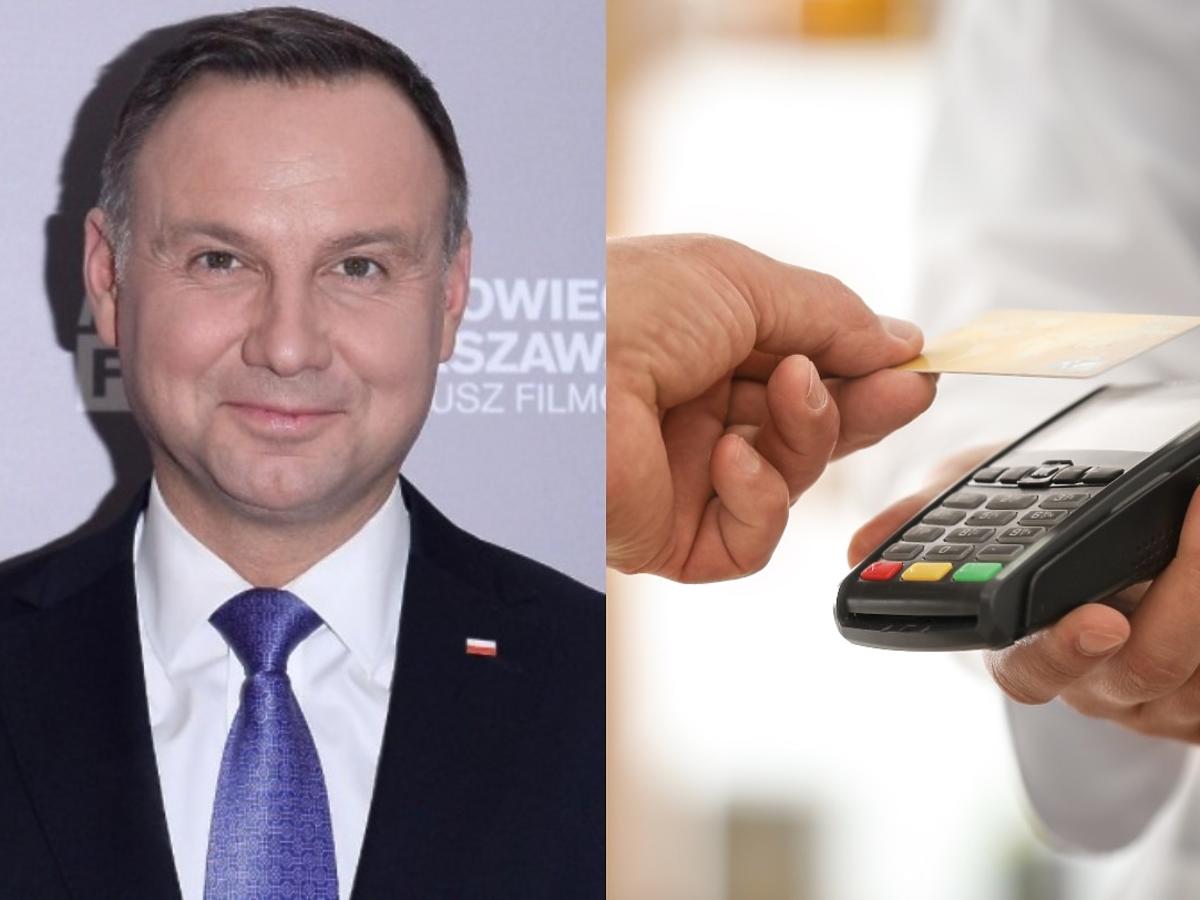 Kazano wam kiedyś płacić za zakupy kartą? Prezydent Duda chce możliwości płatności gotówką