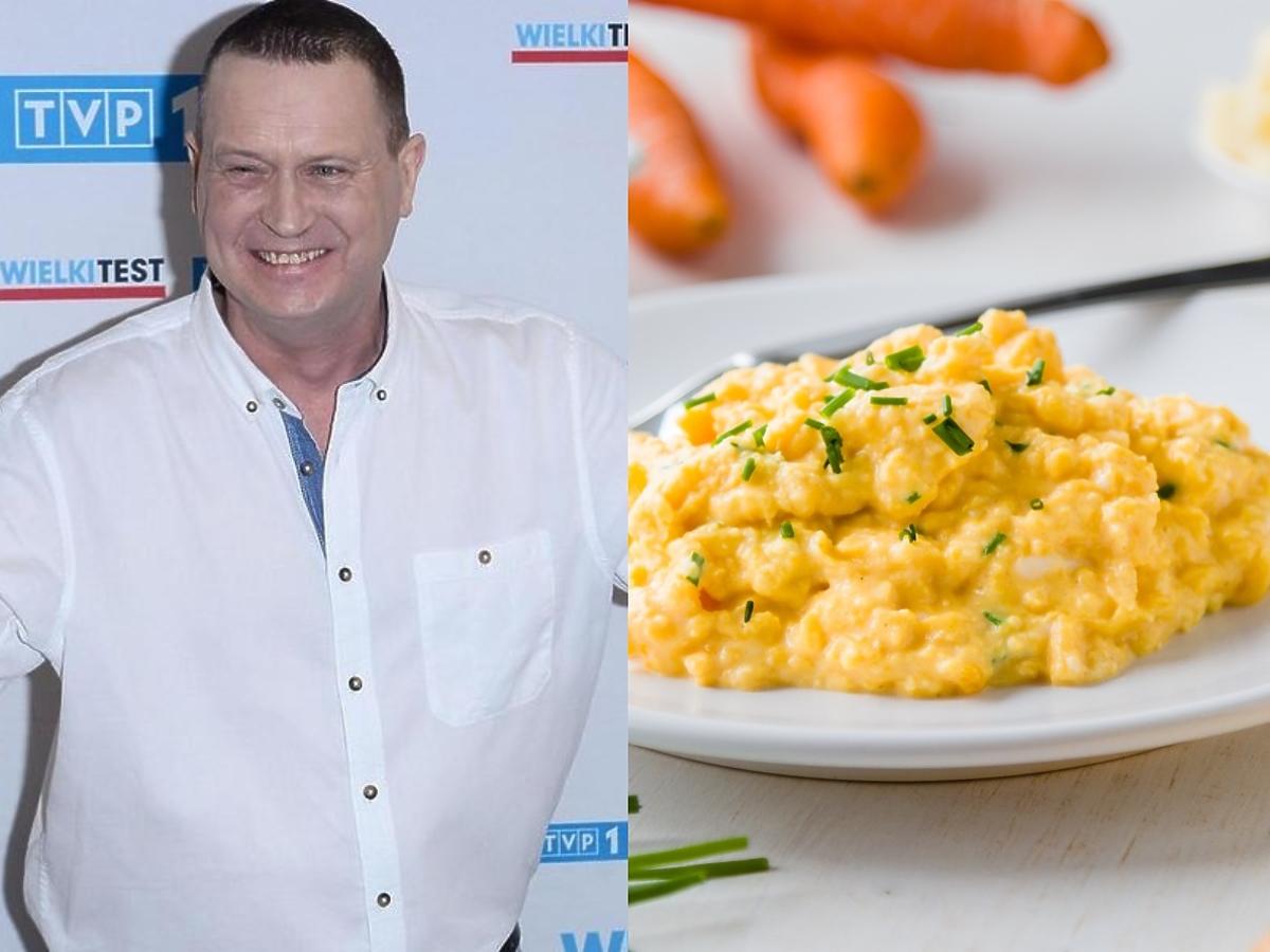 Kevin Aiston z "Europa da się lubić" wymysllił polską jajecznicę królewską. Robiąc ją wzorował się na sposobie podania tatara