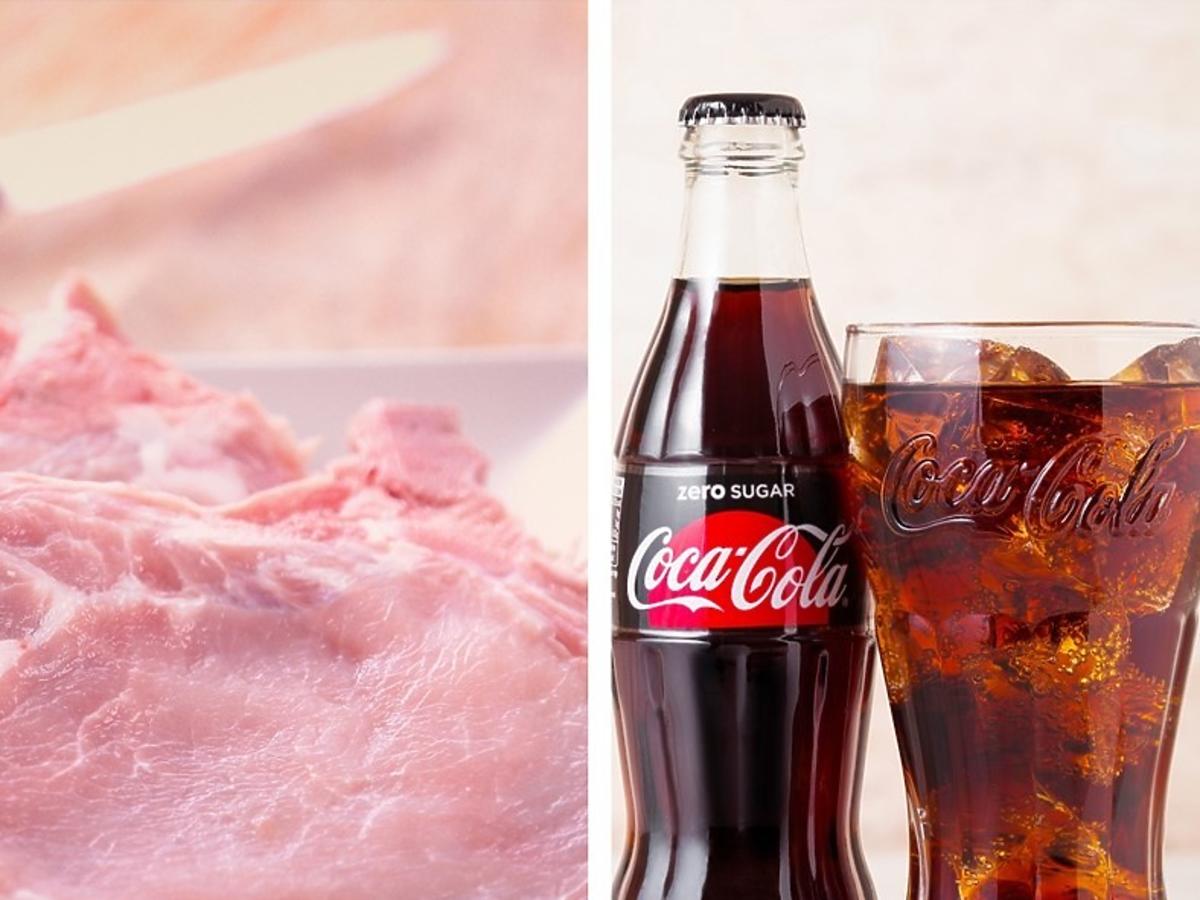 mięso duszone w coca coli i keczupie przepis