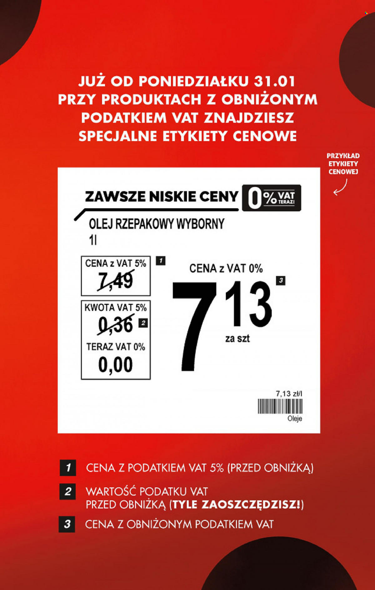 Mięso  i olej w Biedronce za mniej niż 7 zł, a masło tylko 5 zł. Sieć oznacza ceny bez VAT.