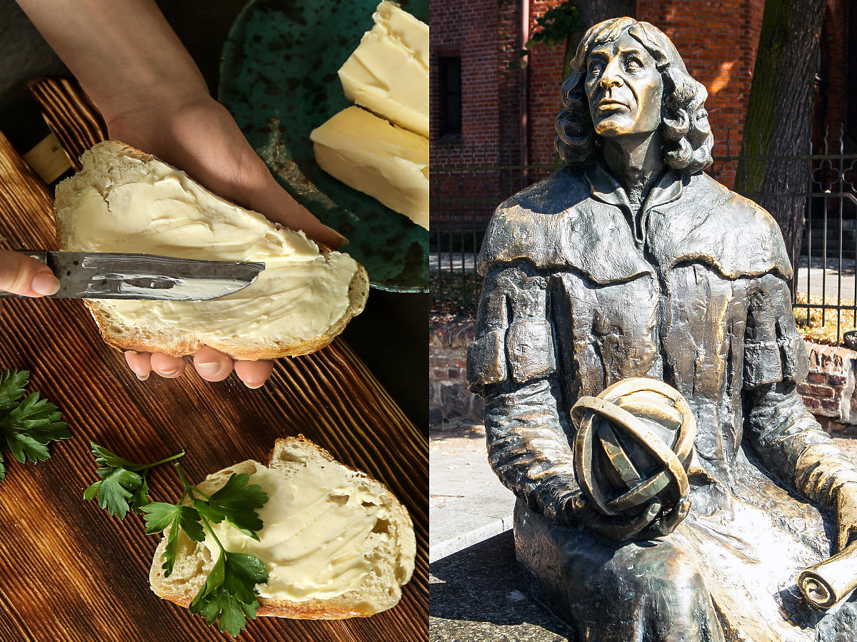Po co smarujemy chleb masłem? Historycy dowodzą, że to sprytny pomysł… Mikołaja Kopernika