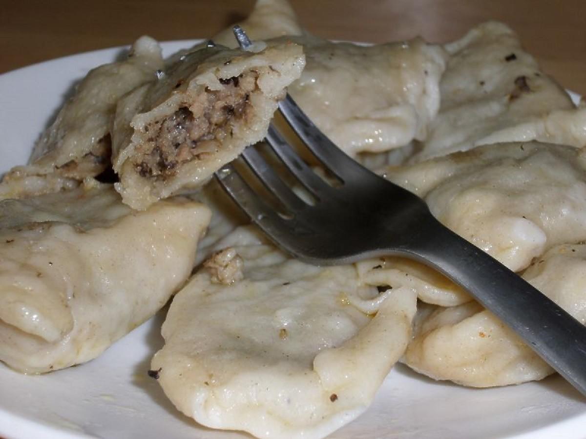 Pyszne pierogi z mięsem