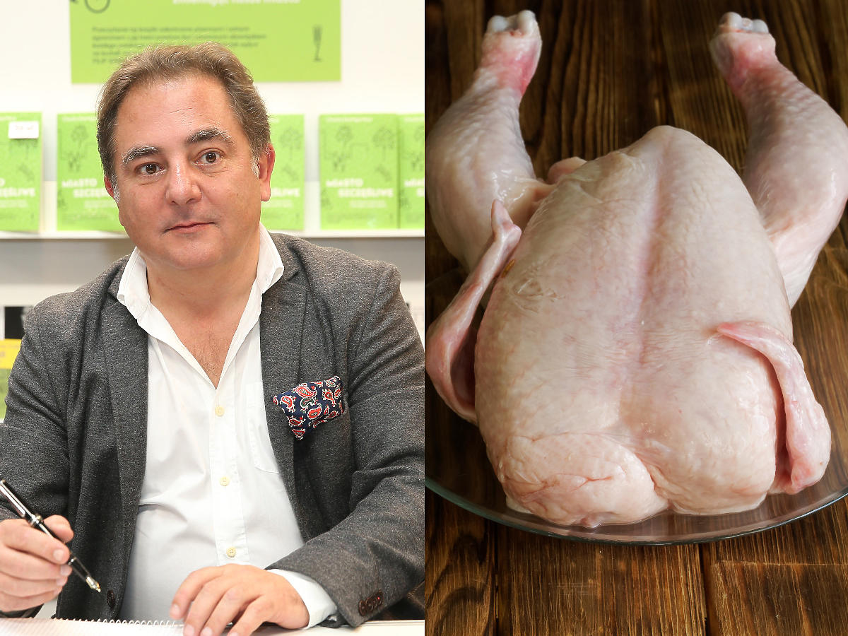 Robert Makłowicz:" kilogram kurczaka kosztuje mniej niż kilogram selera, to niewyobrażalne" Wyjaśniamy dlaczego