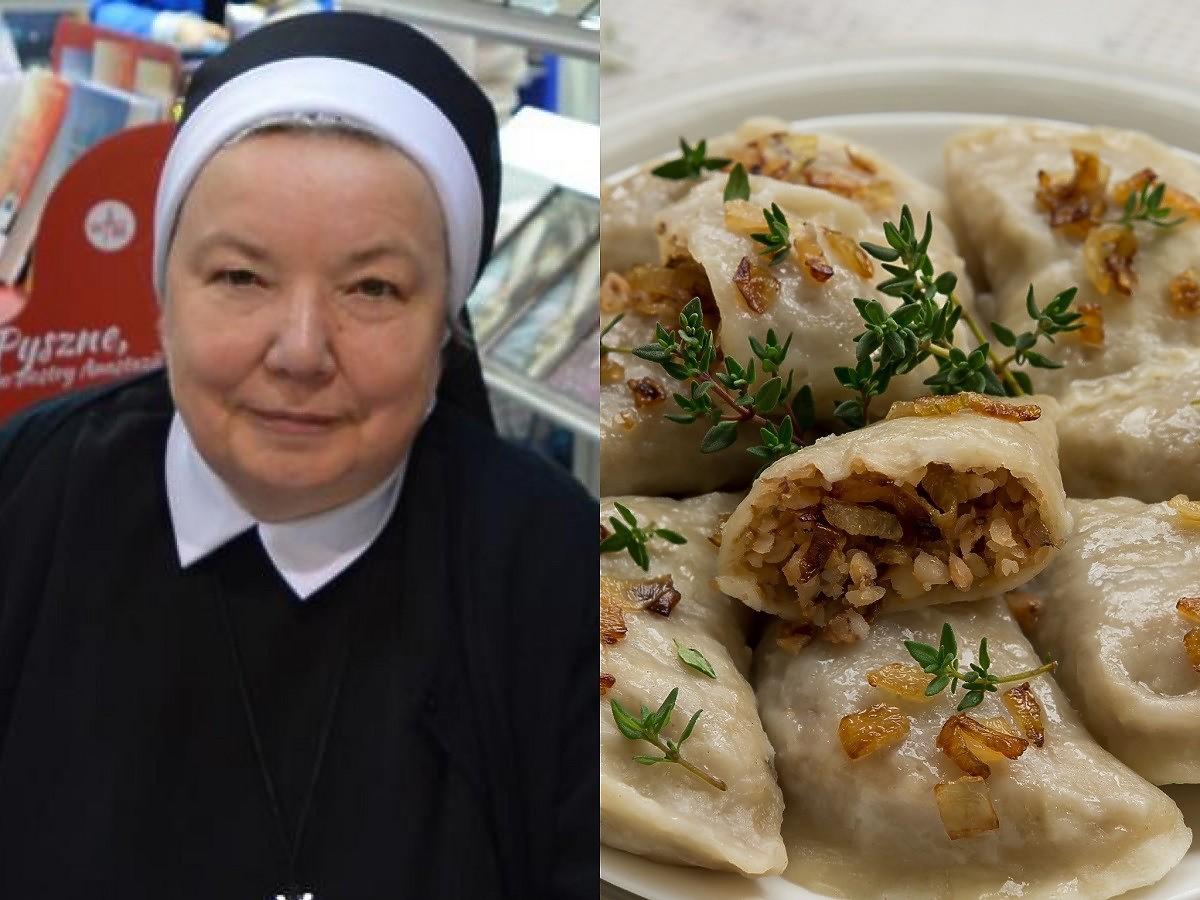 Siostra Anastazja zdradziła przepis na pierogi z kaszą gryczaną z pieczarkami.