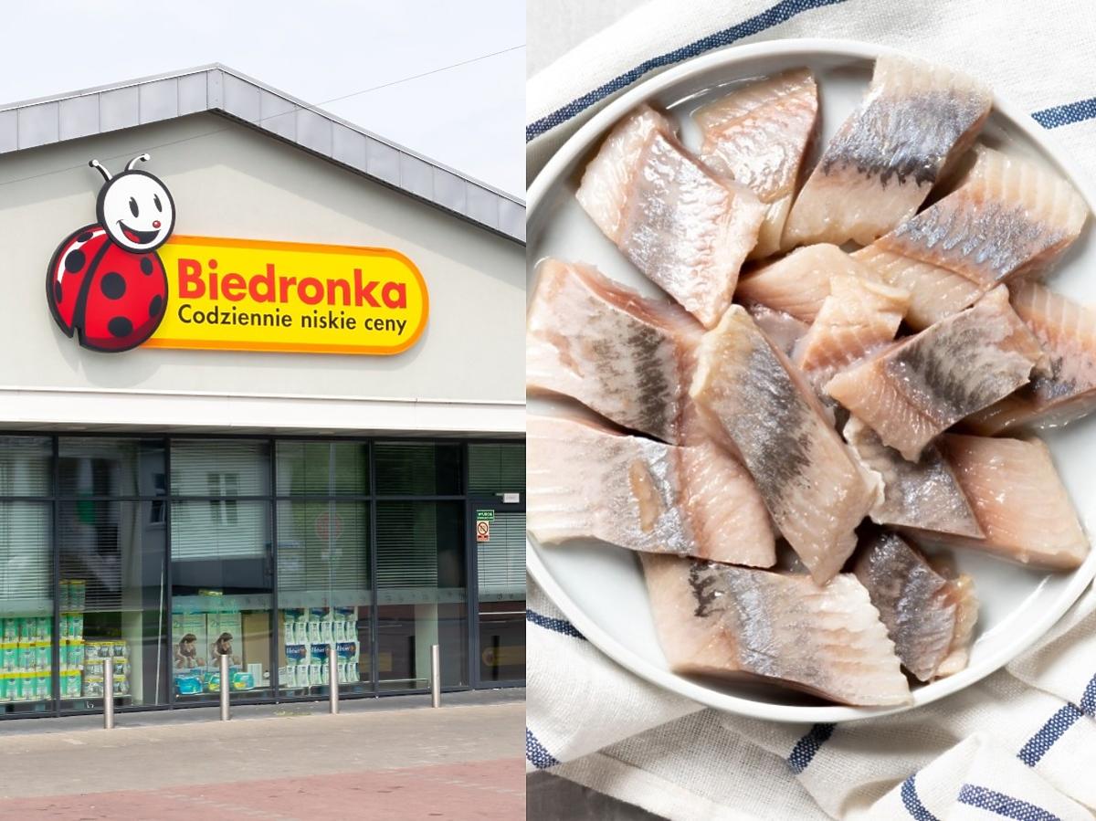 Śledzie w Biedronce nawet 60% taniej. Do tego makrela za 16 zł/kg i tani filet z dorsza