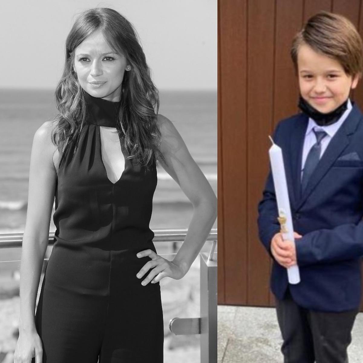 Syn Anny Przybylskiej Poszedl Do Komunii Na Stole Nie Zabraklo Przysmakow Zobaczcie Jego Tort