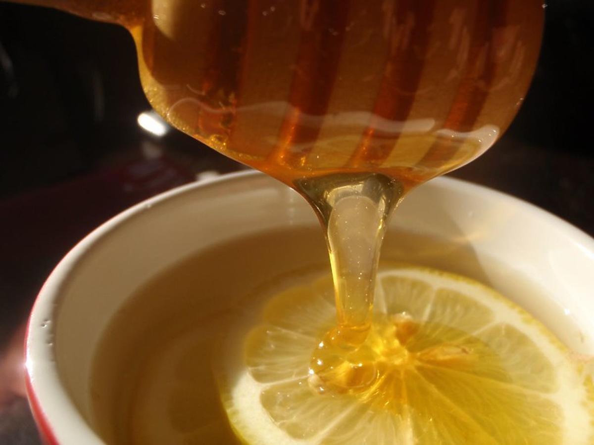 Syrop z miodem i imbirem