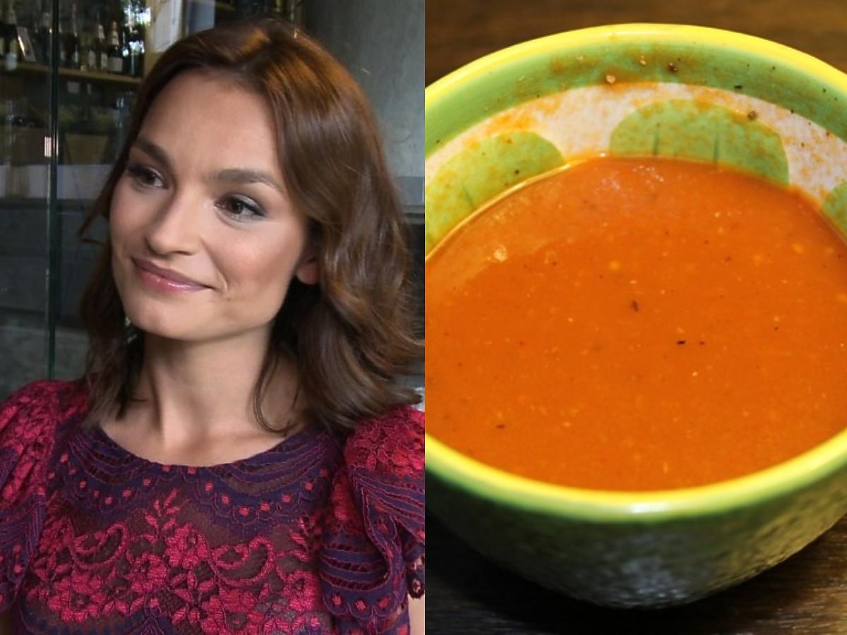 Szybka zupa pomidorowa tylko z 2 składników. Ania Starmach robi tę 1 rzecz z pomidorami