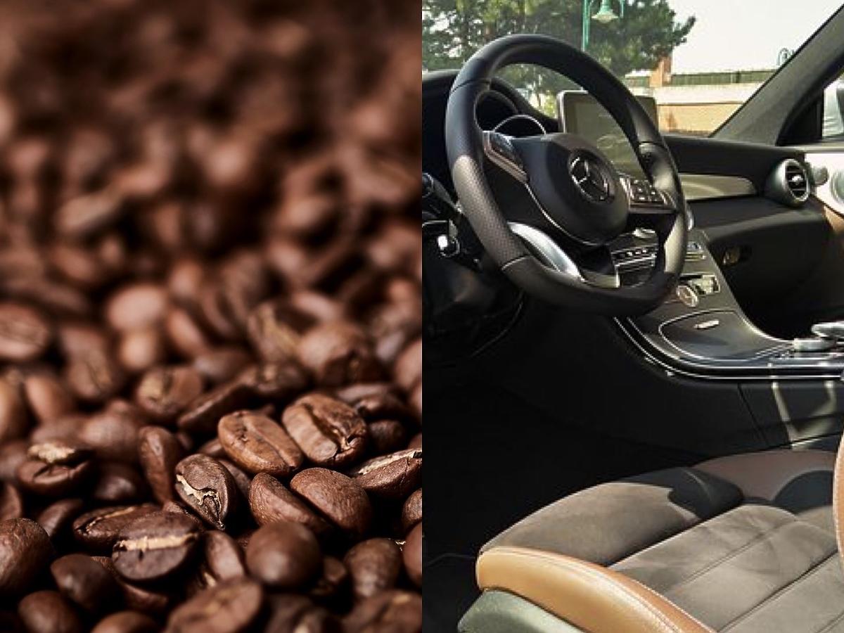 Wsypcie kawę do skarpety i połóżcie pod fotelem w samochodzie. Genialne działanie