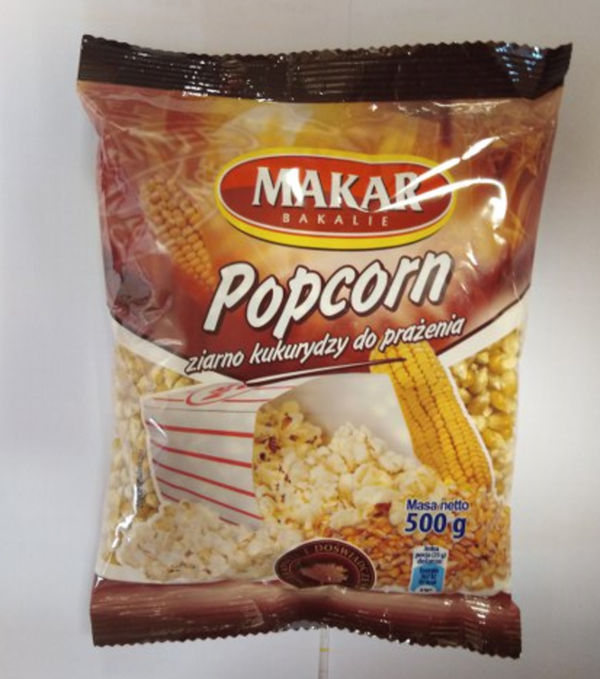 wycofany produkt popcorn