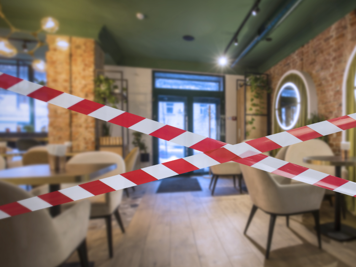 Zamknięta restauracja